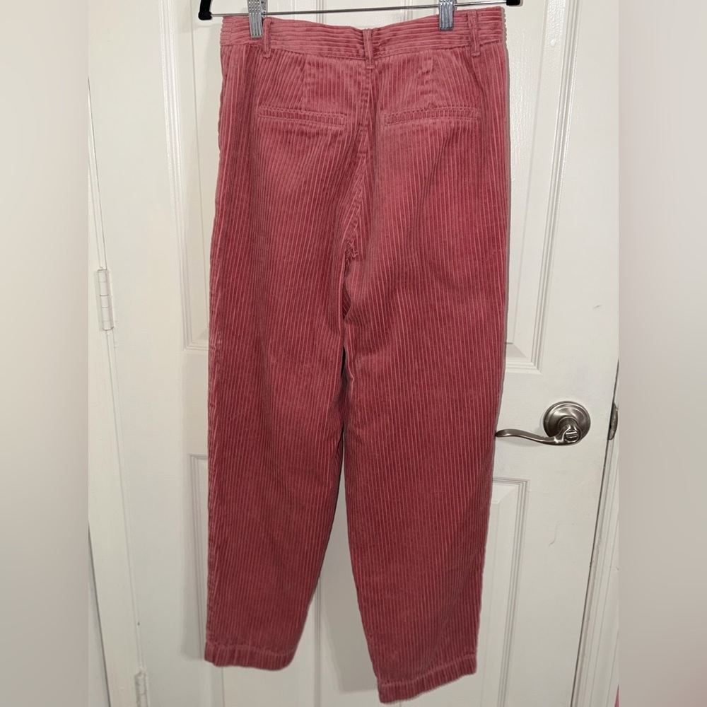 Rowing Blazers Pink Corduroy Straight-Leg Pants - Picture 3 of 6